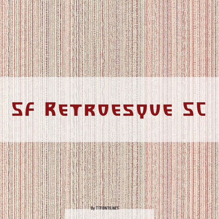SF Retroesque SC example